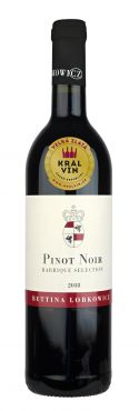 Pinot noir barrique Selection 2018, Jakostní víno odrůdové