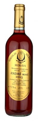 André rosé 2015, Moravské zemské víno
