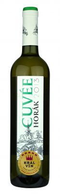 Cuvée Horák bílé Rulanské šedé, Chardonnay 2013, Pozdní sběr