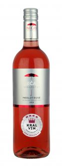 Merlot rosé 2019, Moravské zemské víno