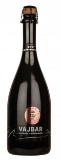 SEKT VAJBAR BRUT jakostní šumivé víno s.o. Rulandské bílé, Sauvignon 2013